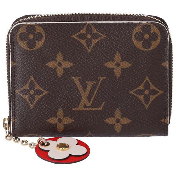 Louis Vuitton Zippy Coin Wallet Blooming Flower M68312 Coquelicot - Picture 1 of 5